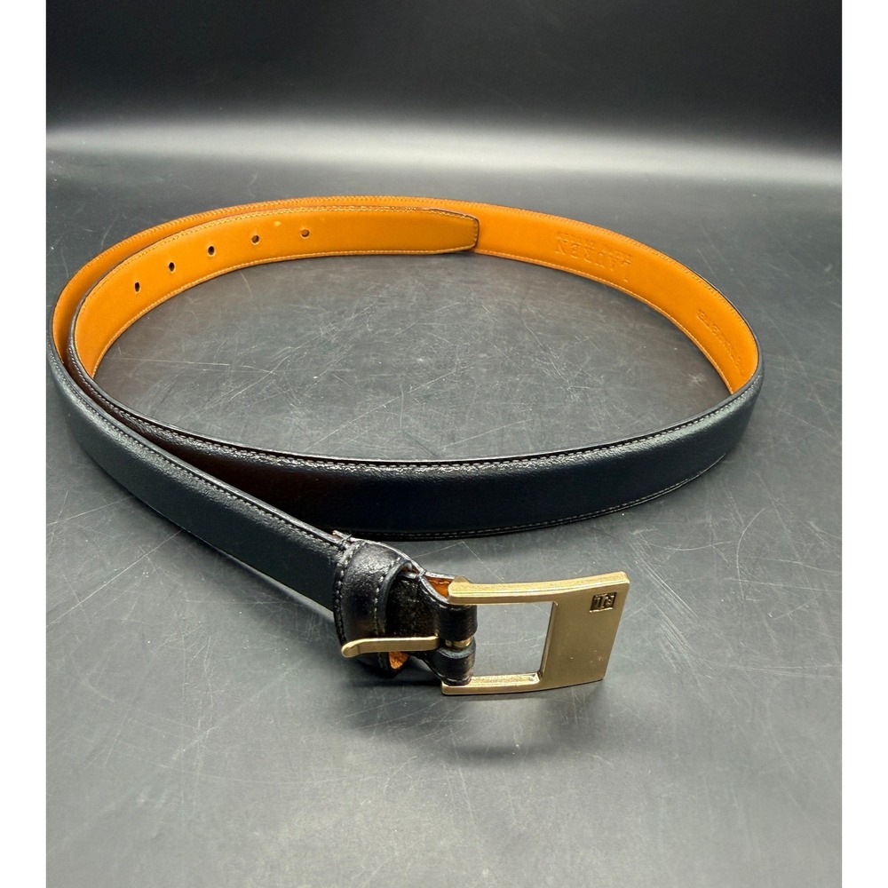 Lauren Ralph Lauren Brown Leather Belt 3X